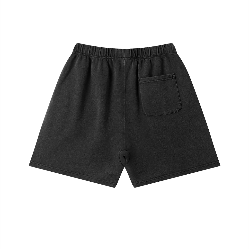 Black Unisex Kingdom Shorts