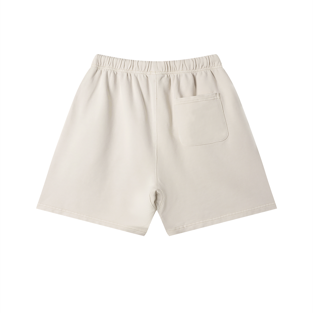White Unisex Kingdom Shorts