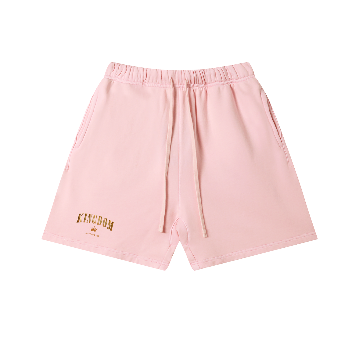 White Unisex Kingdom Shorts