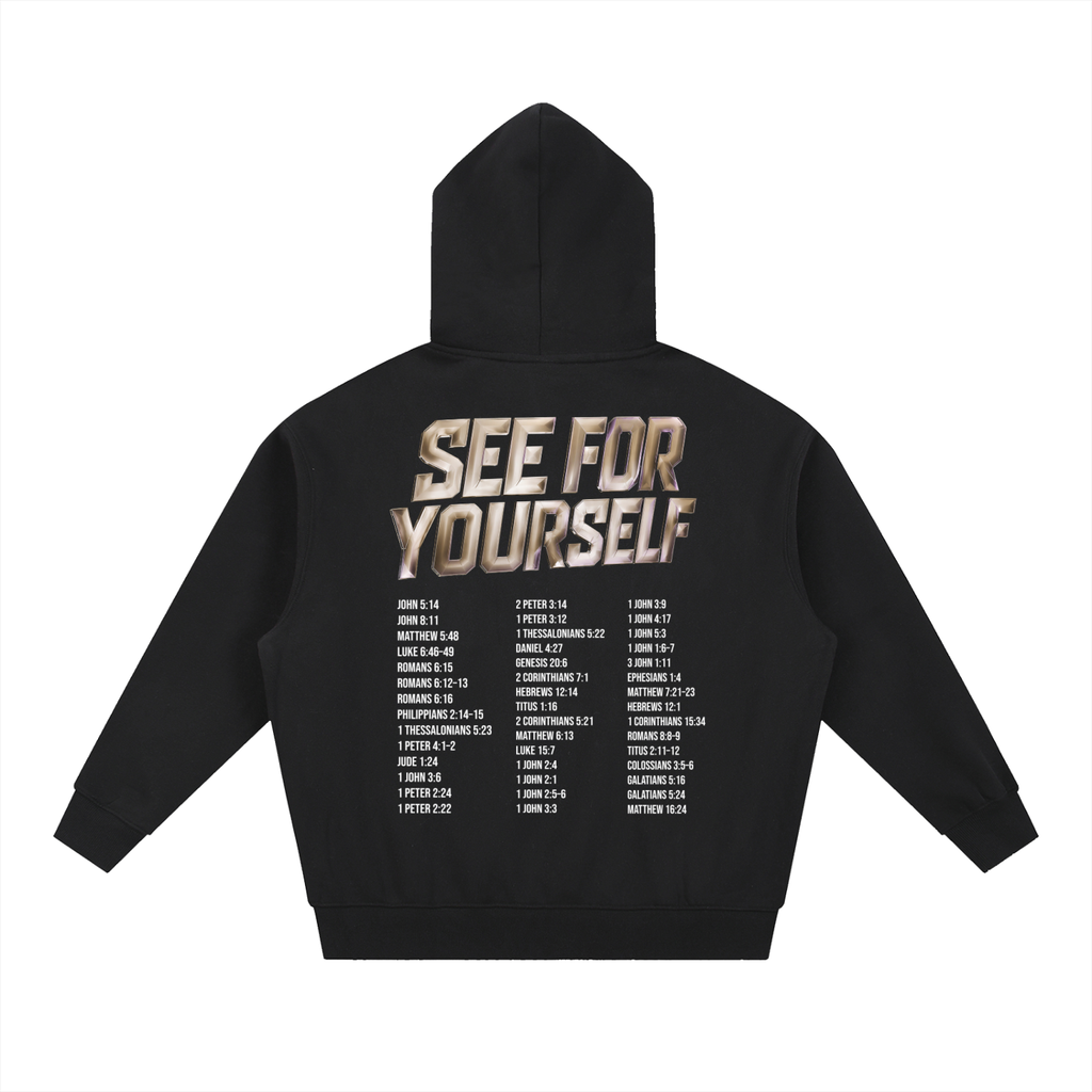 Unisex Stop Sinning Fleece Hoodie