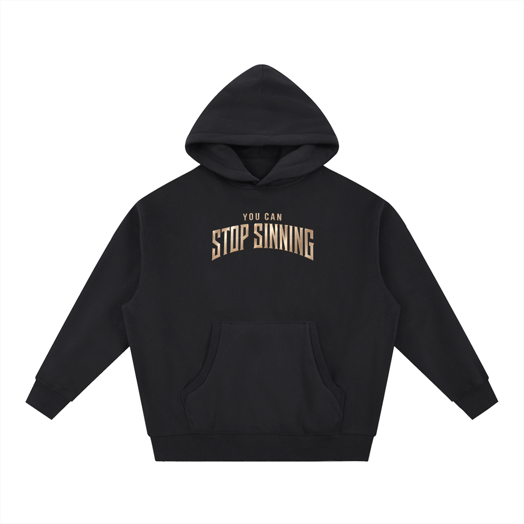 Unisex Stop Sinning Fleece Hoodie
