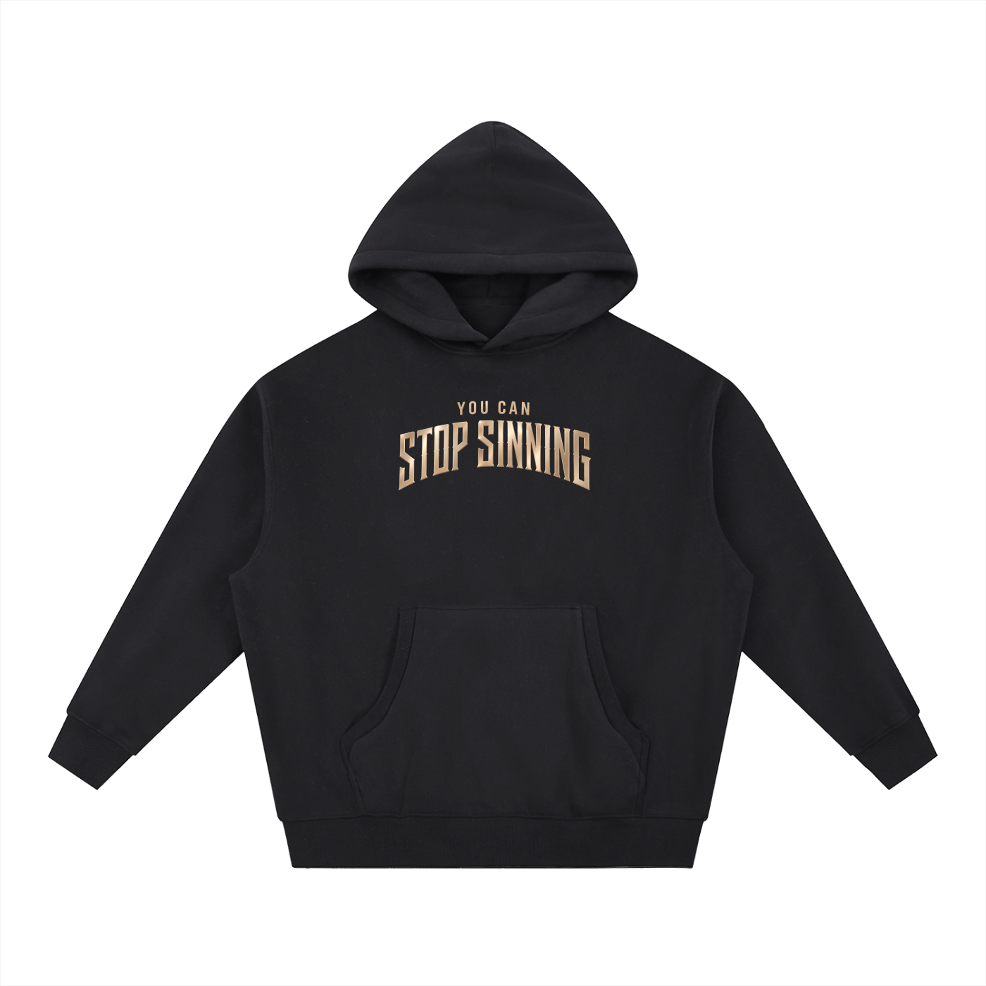 Unisex Stop Sinning Fleece Hoodie